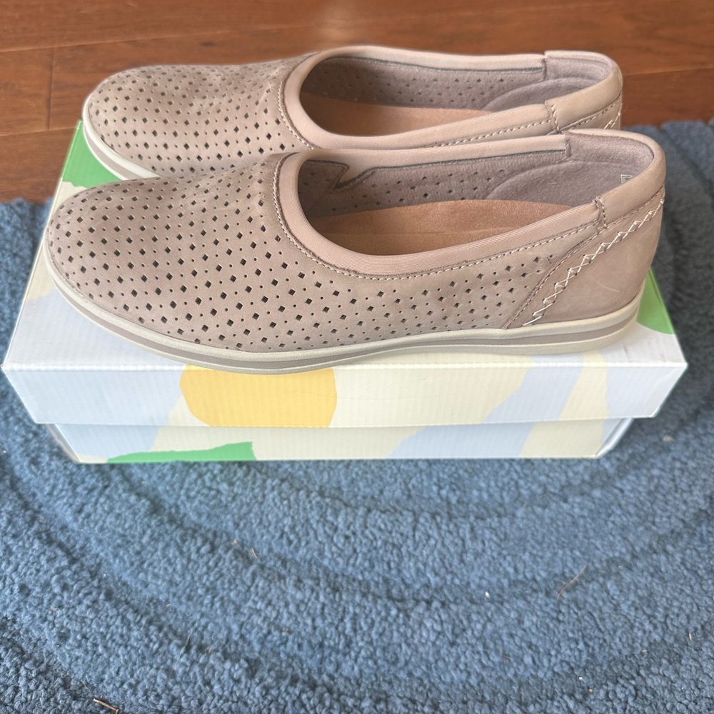 Earth Origins Perforated Flats - Taupe
